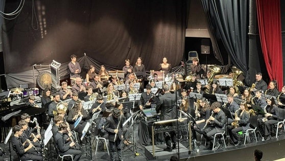Espectacular concierto de la Banda de Música del Conservatorio 'Juan Vázquez'