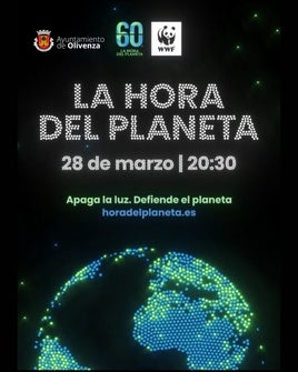 Olivenza se suma a la Hora del Planeta apagando la iluminación artística