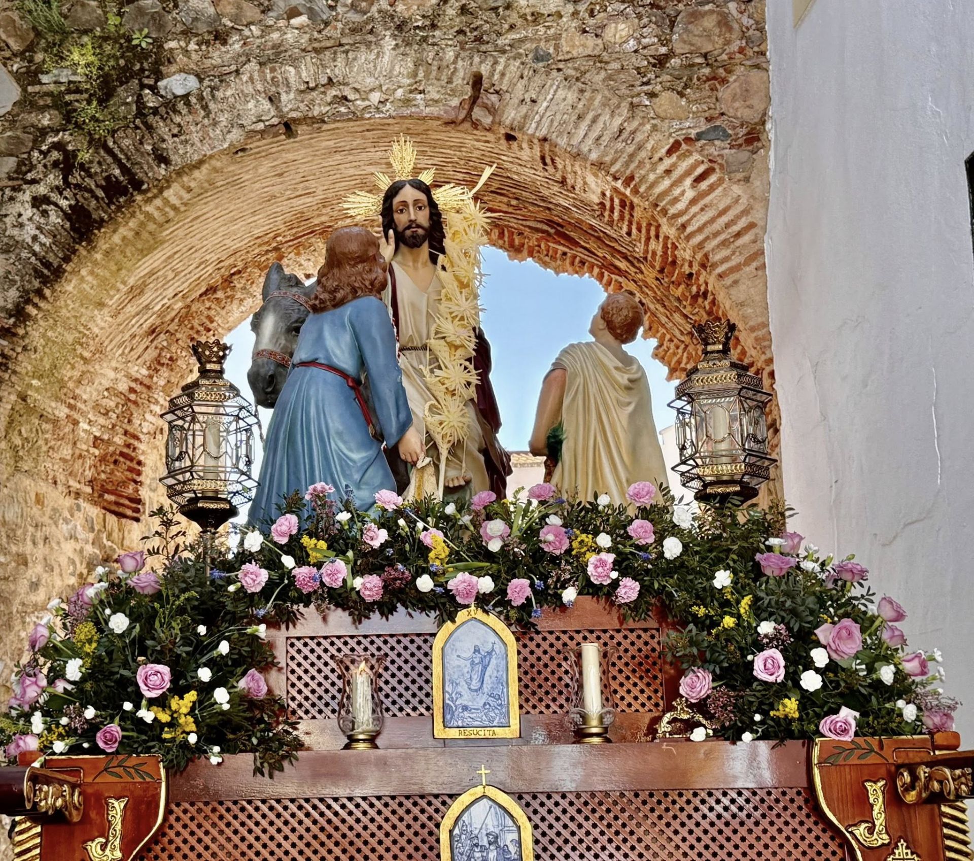 Los niños volvieron a ser los protagonistas en la procesión de La Burriquita