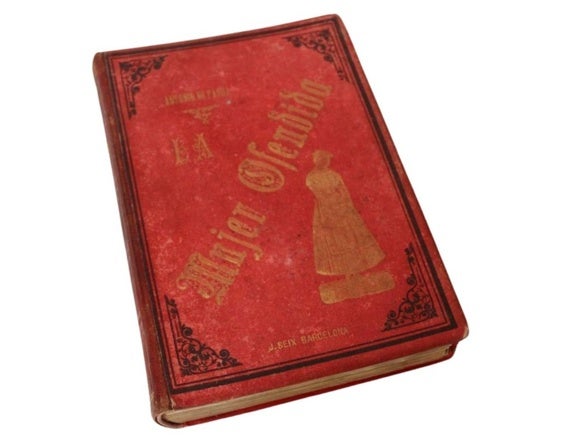 El Meegs destaca como pieza del mes el libro 'La Mujer Ofendida' de 1889
