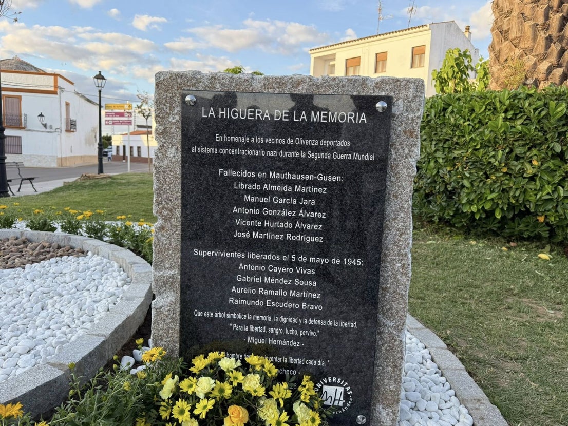 Olivenza honra a sus vecinos deportados a los campos nazis en un emotivo acto