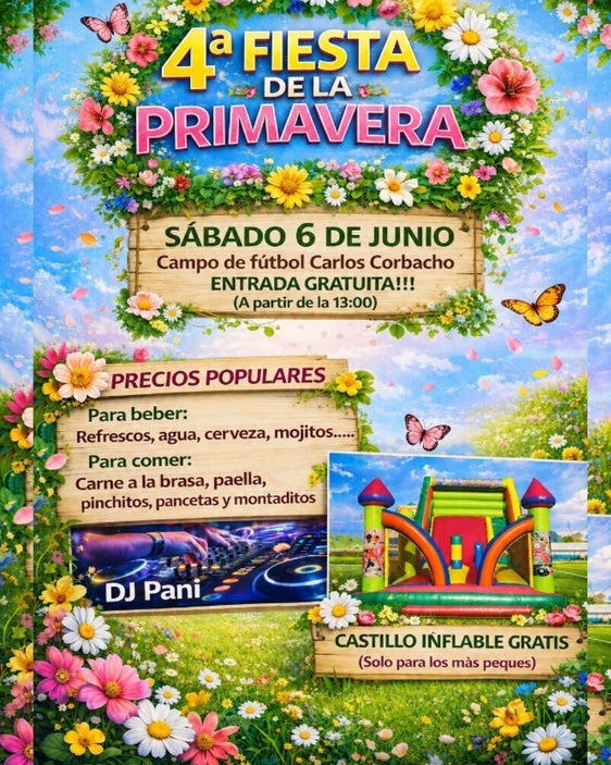La UD San Francisco celebrará la cuarta Fiesta de la Primavera