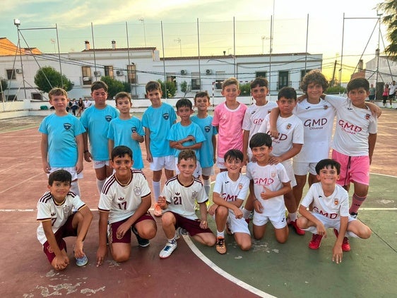 El III Torneo de La Farrapa reúne a cinco equipos benjamines en las Ferias y Fiestas del Sagrado Corazón