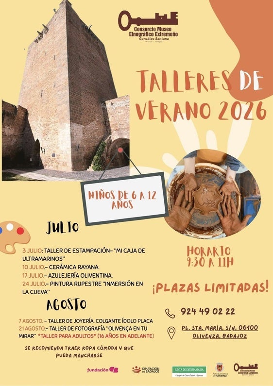 El Meegs programa talleres de verano para acercar el patrimonio a niños y jóvenes