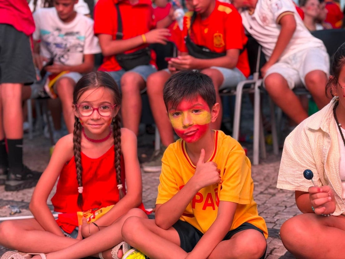 Olivenza vibró con la victoria de España en la final del Mundial de Fútbol
