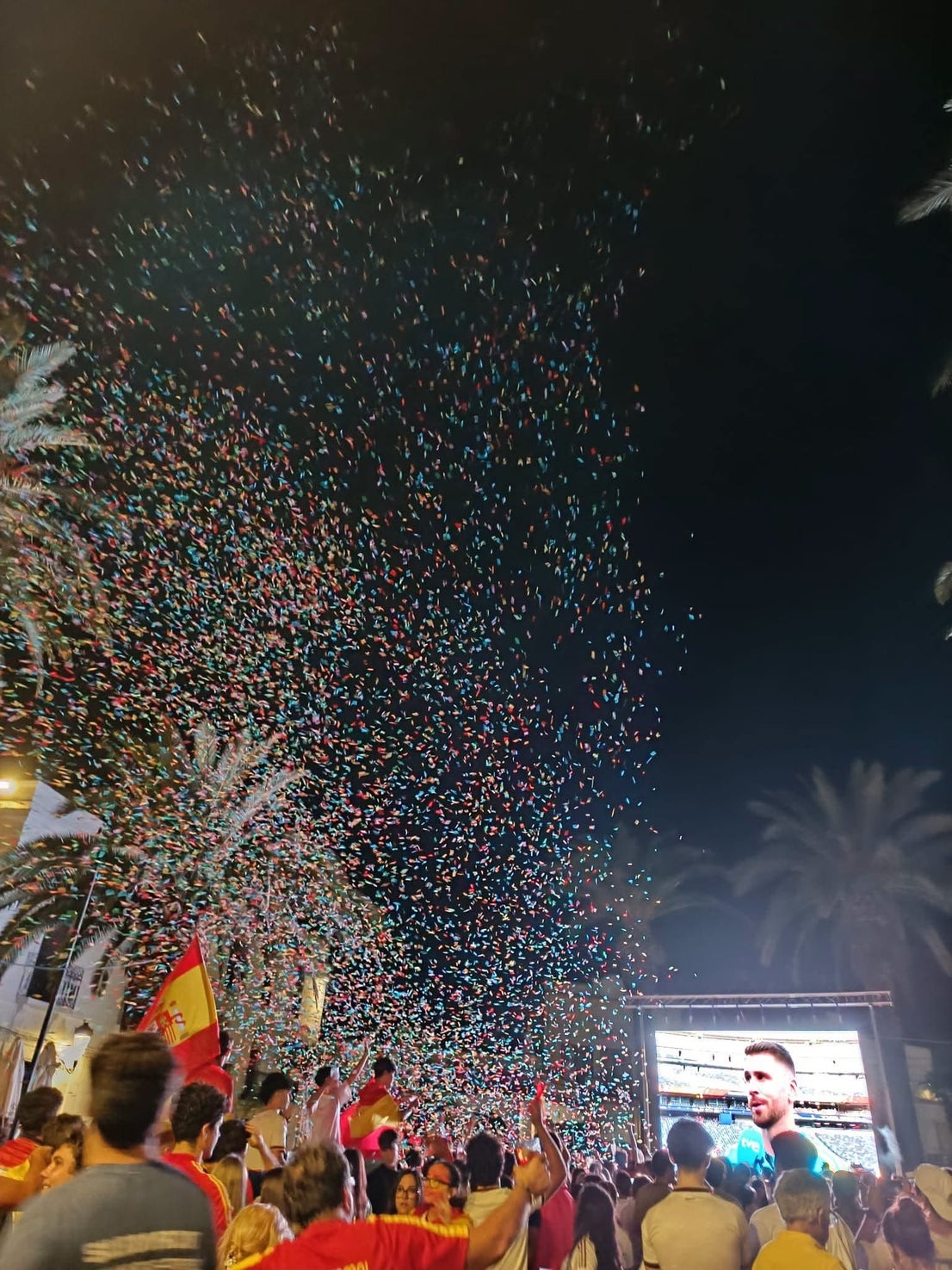 Olivenza vibró con la victoria de España en la final del Mundial de Fútbol