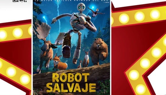 El cine de verano ofrece hoy la película de animación 'Robot salvaje'