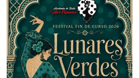 La academia 'Aire Flamenco' estrena su festival 'Lunares Verdes'