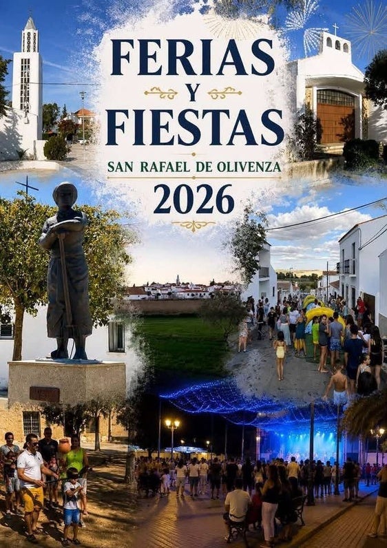 San Rafael de Olivenza se prepara para cuatro días de ferias y fiestas con música, tradición y diversión