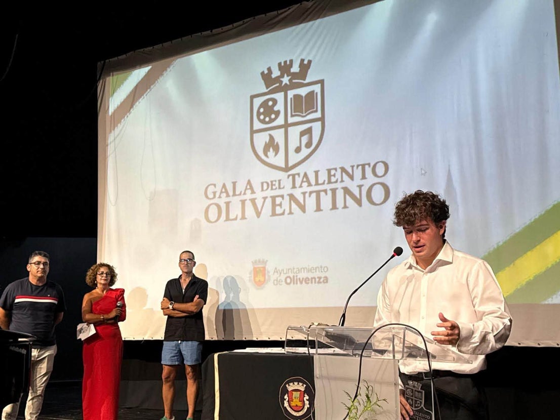 La III Gala del Talento reconoce a cinco vecinos de Olivenza