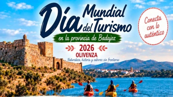 La ciudad celebrará el Día Mundial del Turismo con 'Alqueva sin fronteras: remar entre dos culturas'