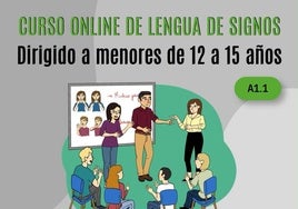 Fexas organiza un curso online de Lengua de Signos Española para jóvenes