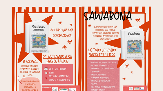 Presentación de 'Sawabona', el libro que une a mayores y escolares a través de sus recuerdos