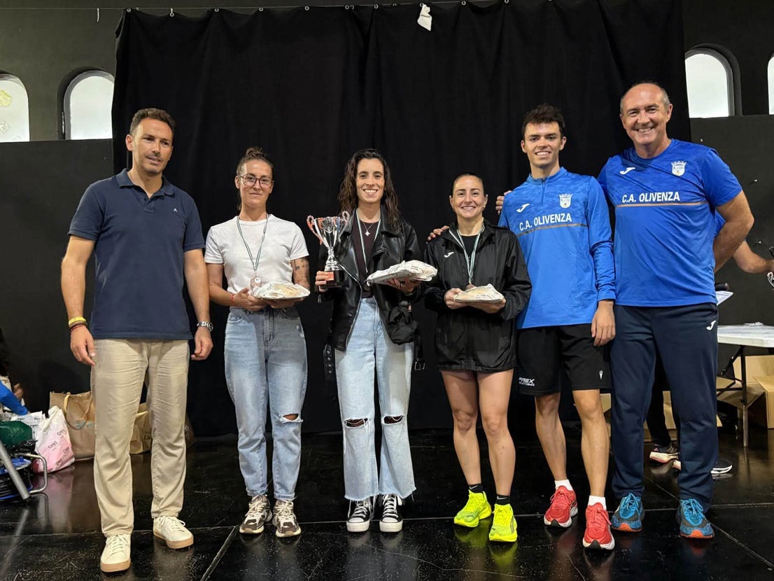 Más de 200 deportistas en la V Carrera Popular a pesar de la lluvia