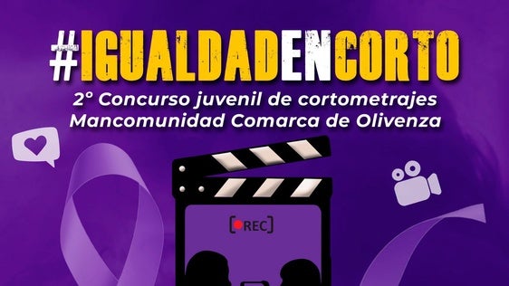 La Mancomunidad de Olivenza convoca la segunda edición de 'Igualdad en corto' con 1.500 euros en premios