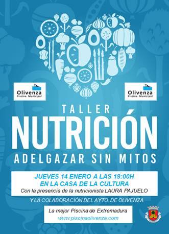 Un taller de nutrición abordará los mitos del adelgazamiento