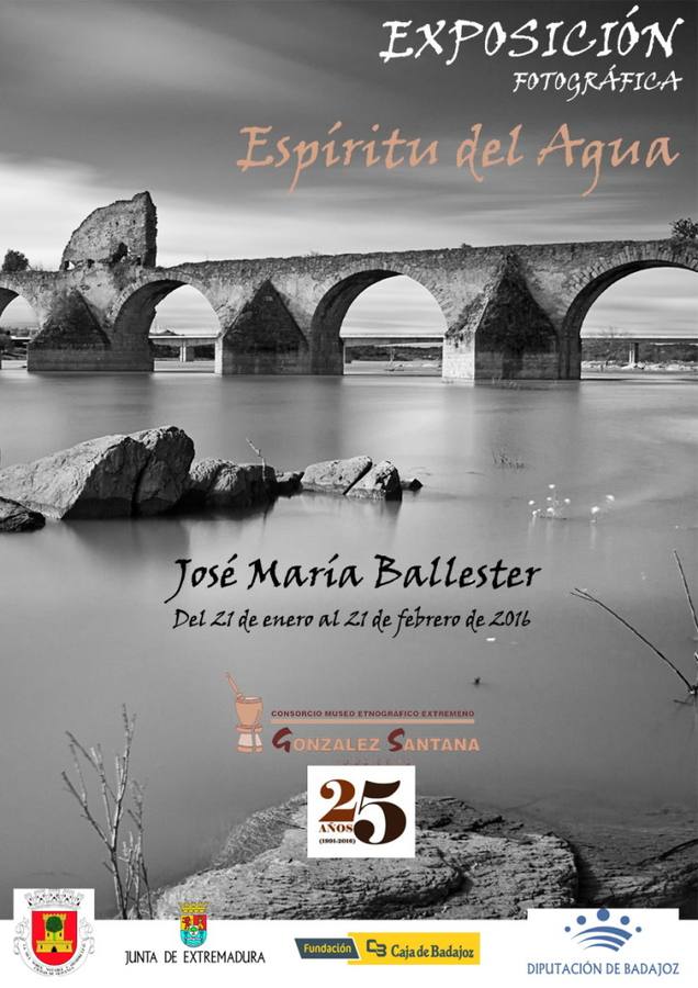 Ballester inaugura hoy su muestra fotográfica ‘Espíritu del Agua’