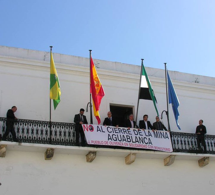 Cumplimiento del acuerdo plenario de apoyo a los mineros de Aguablanca