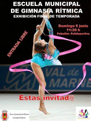 Despedida de la Escuela de Gimnasia Rítmica con su exhibición de fin de curso