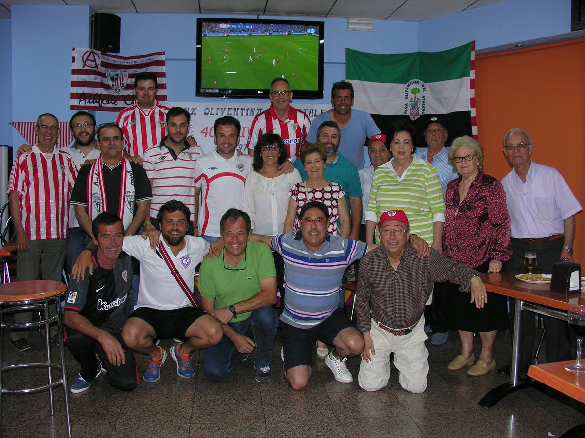 La veterana de las peñas oliventinas de fútbol celebra su 40 aniversario