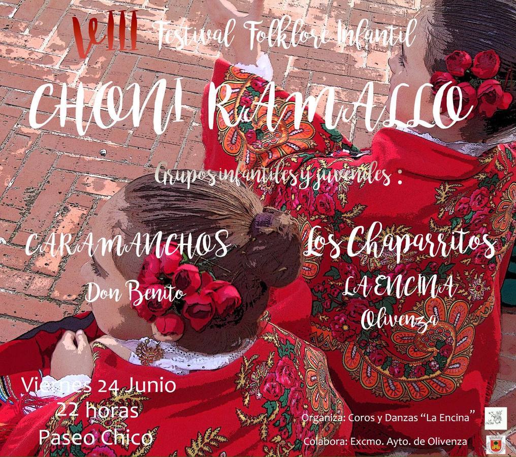‘Caramanchos’ y ‘Chaparritos’ protagonizarán el VIII Festival Folklórico Infantil ‘Choni Ramallo’