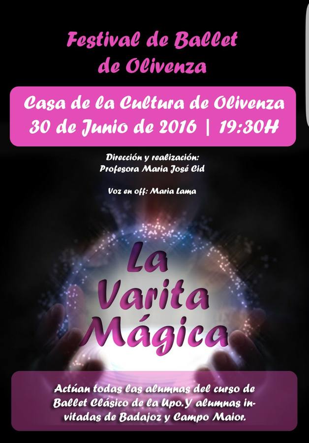 ‘La varita mágica’ cierra el Curso de Ballet Clásico con un festival de contrastes