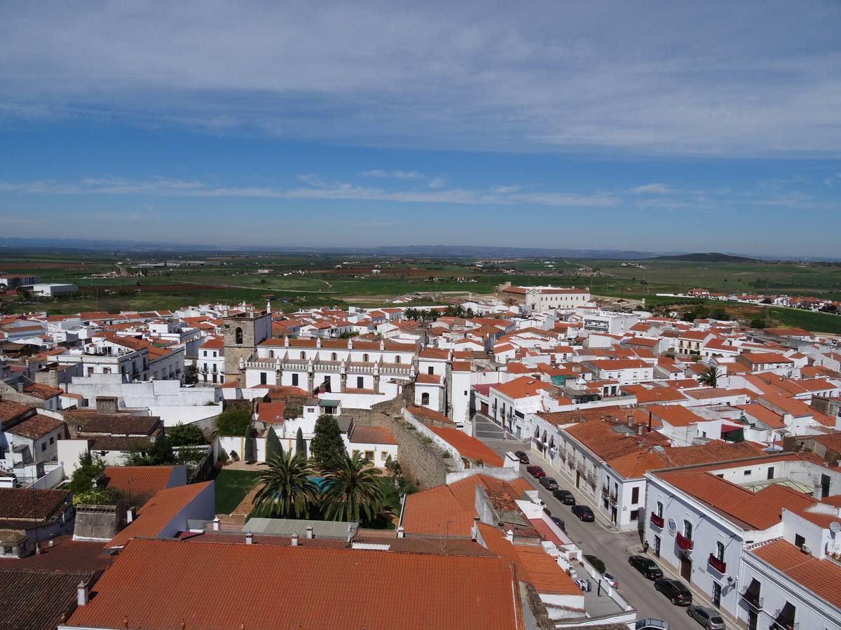 Vista general de Olivenza. 