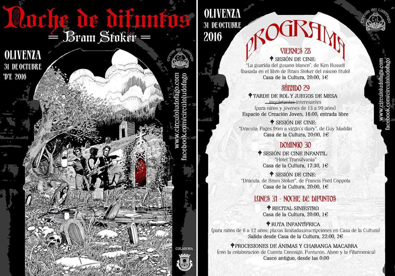 Propuestas de cine, juegos de mesa y rutas macabras para la segunda ‘Noche de Difuntos’