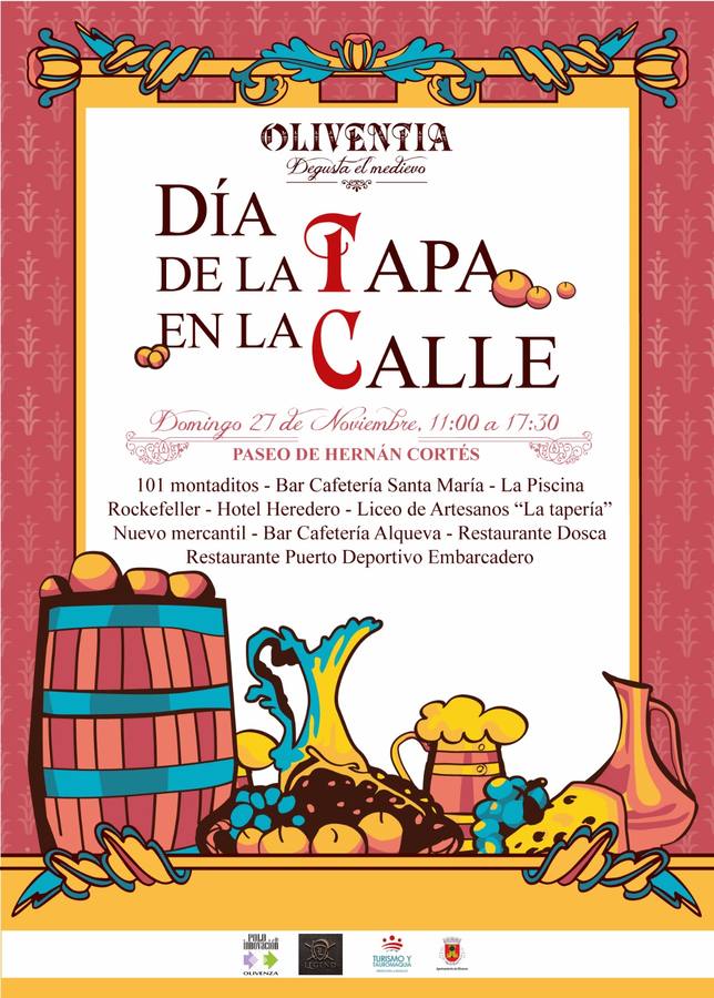 Tapas en la calle y un Mercado Medieval Rayano para despedir ‘Oliventia 2016’