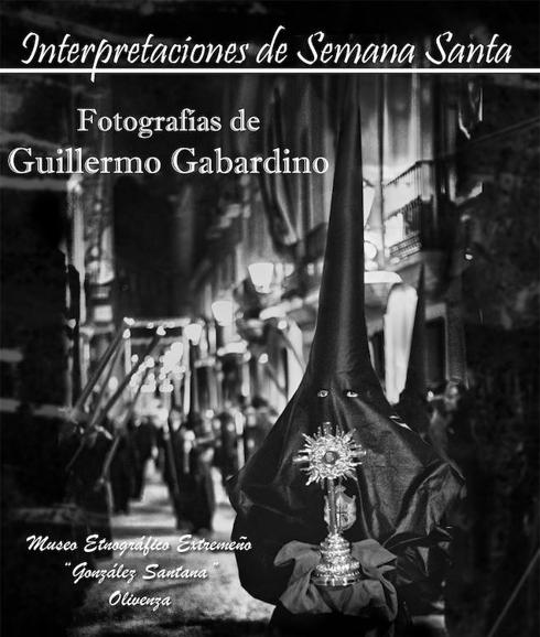 Cartel de la exposición de fotografías del Museo de Olivenza. 