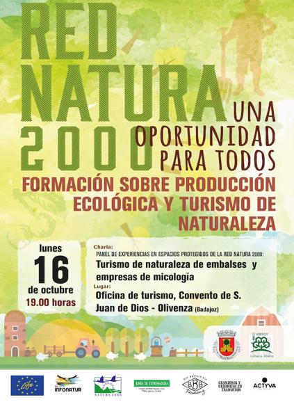 Cartel de la muestra de experiencias. 
