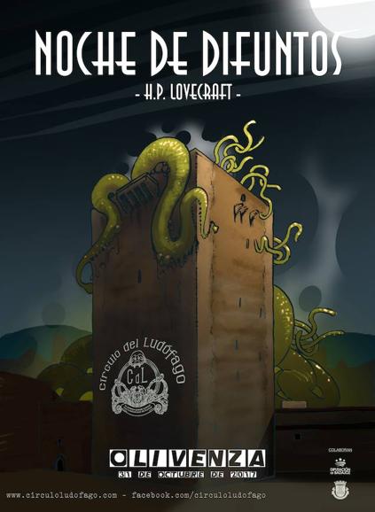 Cartel de la Noche de Difuntos 2017. 