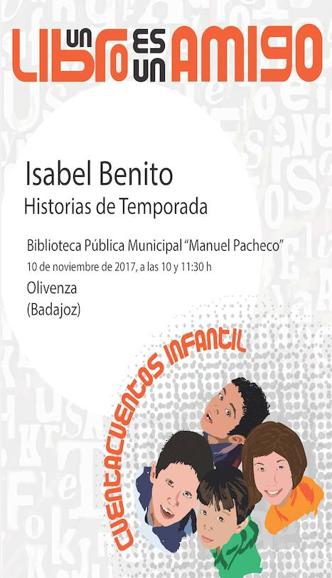 Cartel de la actividad. 