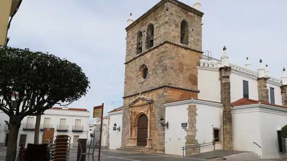 Plaza de la Magdalena de Olivenza. 