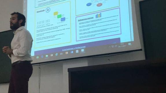 El profesor Francisco I. Vega Gómez, responsable del proyecto. CEDIDA