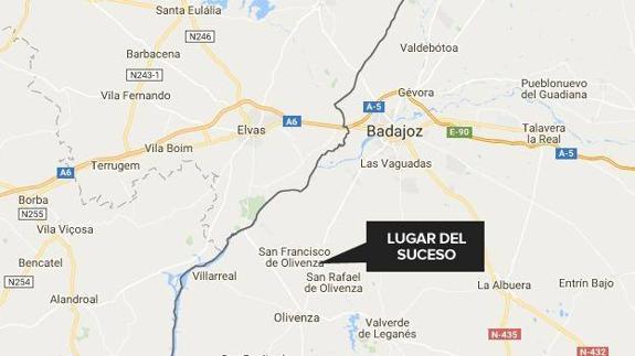 Lugar donde ha ocurrido el accidente. 