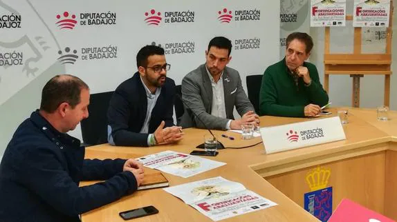 Presentación de la jornada en la Diputación de Badajoz. 