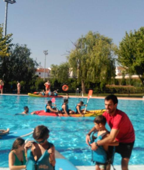 Campamentos multideportes en una edición anterior. 