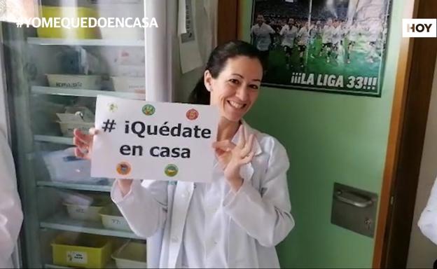 Personal del centro de salud Montijo-Puebla de la Calzada.