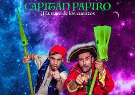 Avispero Producciones representa 'El Capitán Papiro y la nave de los cuentos'