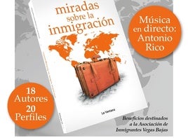 Este miércoles, presentación del libro 'Miradas sobre la inmigración'