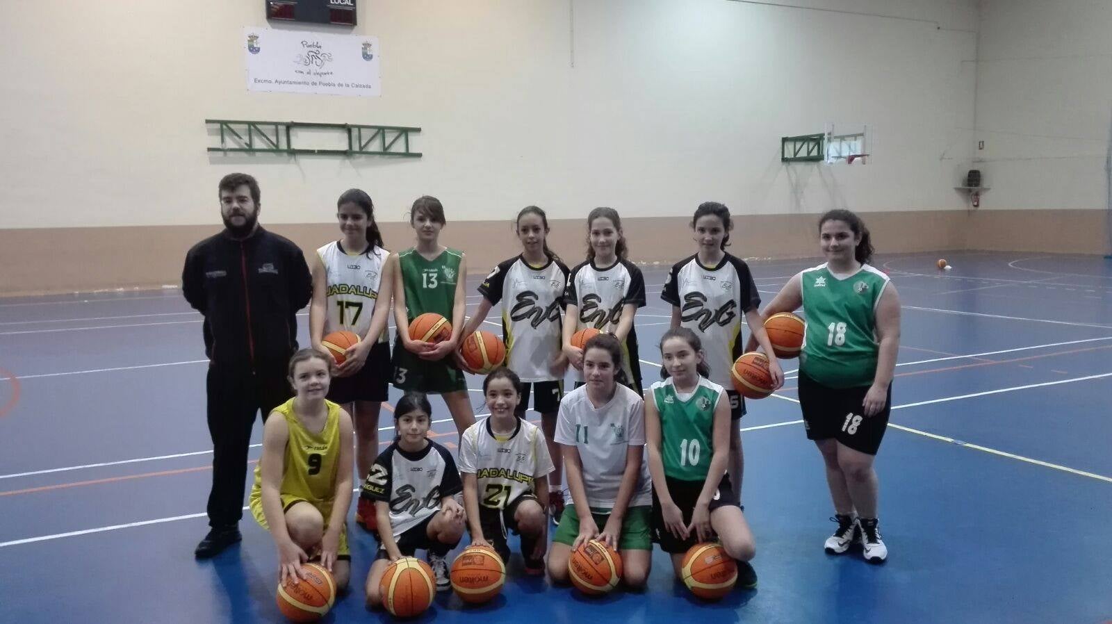 Puebla de la Calzada ha sido sede de talentos del Baloncesto regional