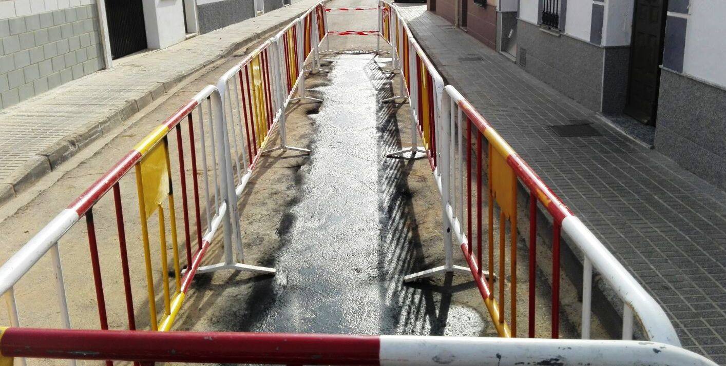 Obras para la mejora de la red de saneamiento 