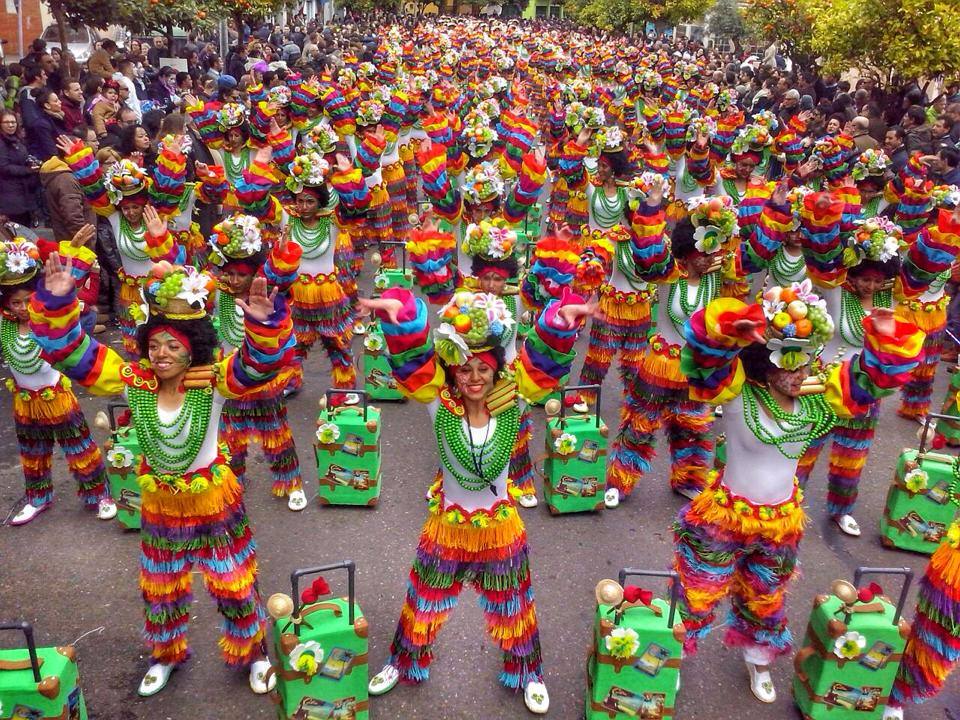 'La Kochera' durante el desfile de la anterior edición del carnaval 