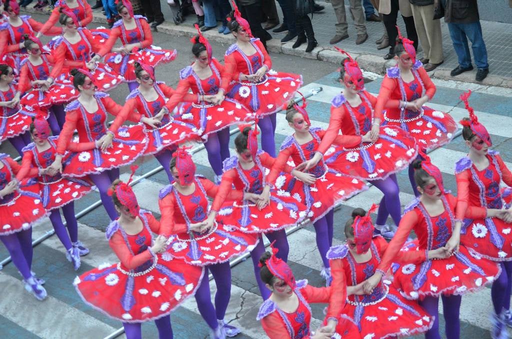 'La Kochera' en el pasacalles de Puebla de la Calzada 