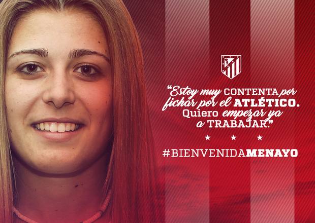 Carmen Menayo continúa sus pasos hacia lo más alto, y se hace 'rojiblanca'
