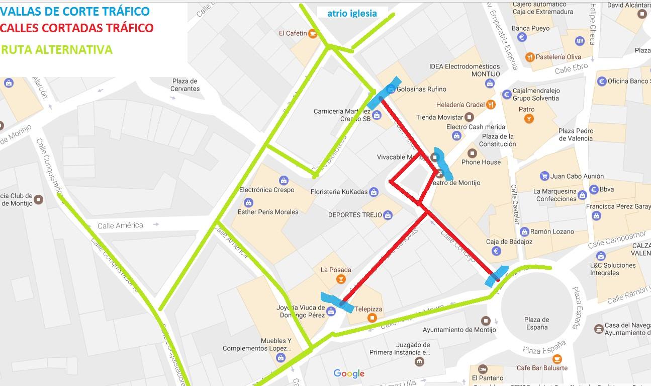 Inicio de las obras de Plataforma única en Plazuela del Barrio y calle Teide