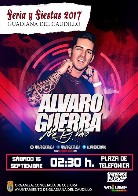 Actuación de Álvaro Guerra (DJ Varo) en Guadiana