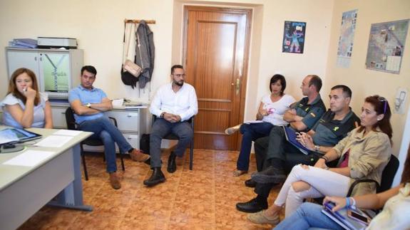 Miembros de la mesa de coordinación policial contra la violencia de género