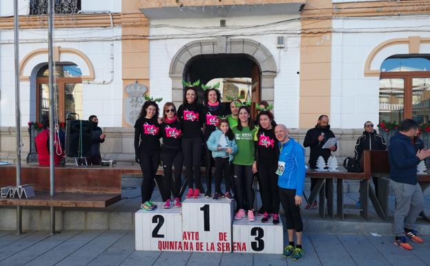 El grupo de 'Running' no se quiso perder el evento 